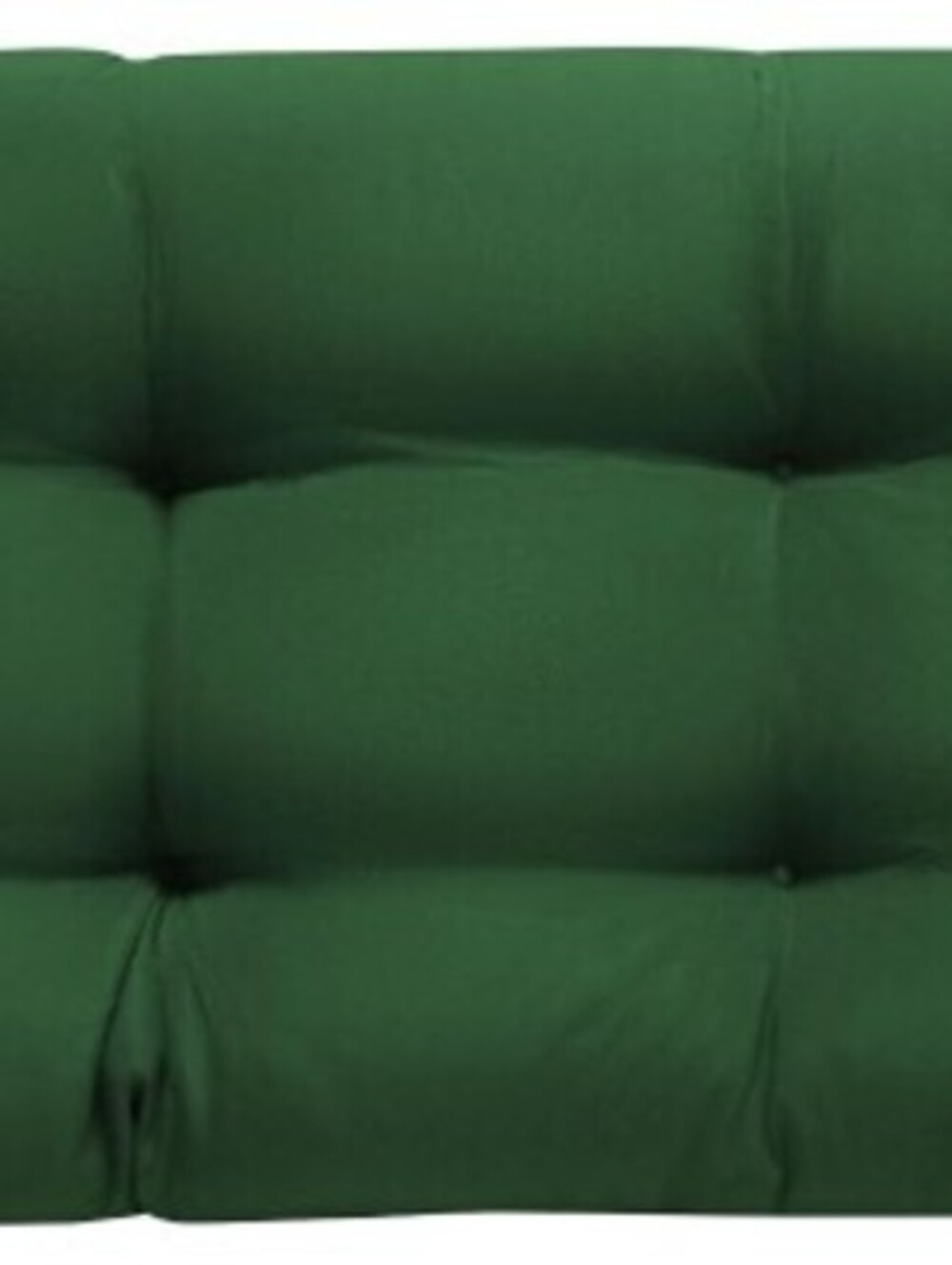 OUTDOOR LOVESEAT CUSHION-WATERPROOF-GREEN
